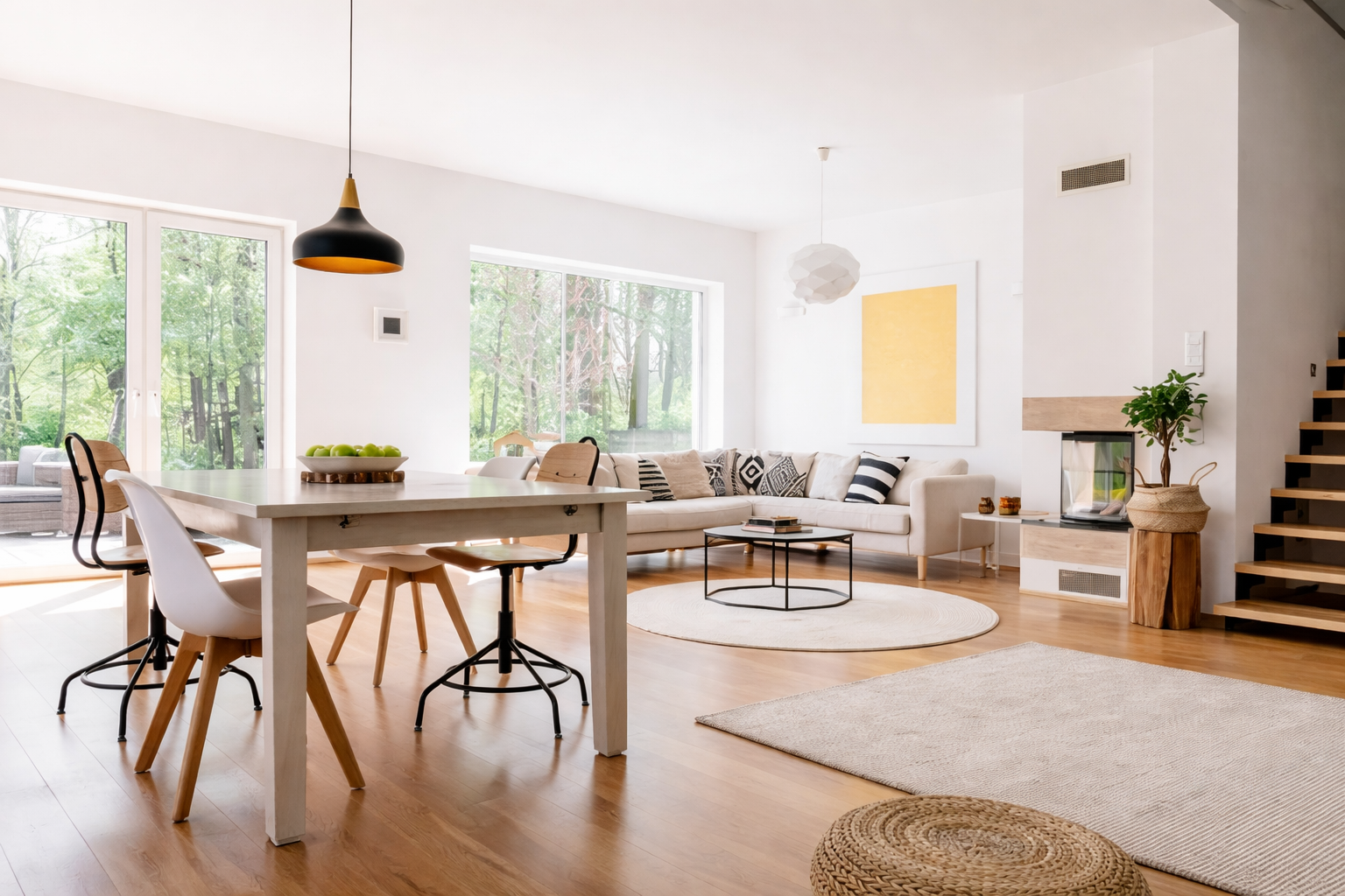 Interior design company London — modern open-plan home interior by Signature Build Properties